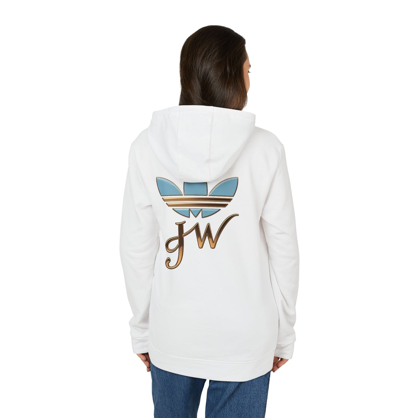 Retro Adidas Unisex Fleece Hoodie with Stylish Graphics - JW Store