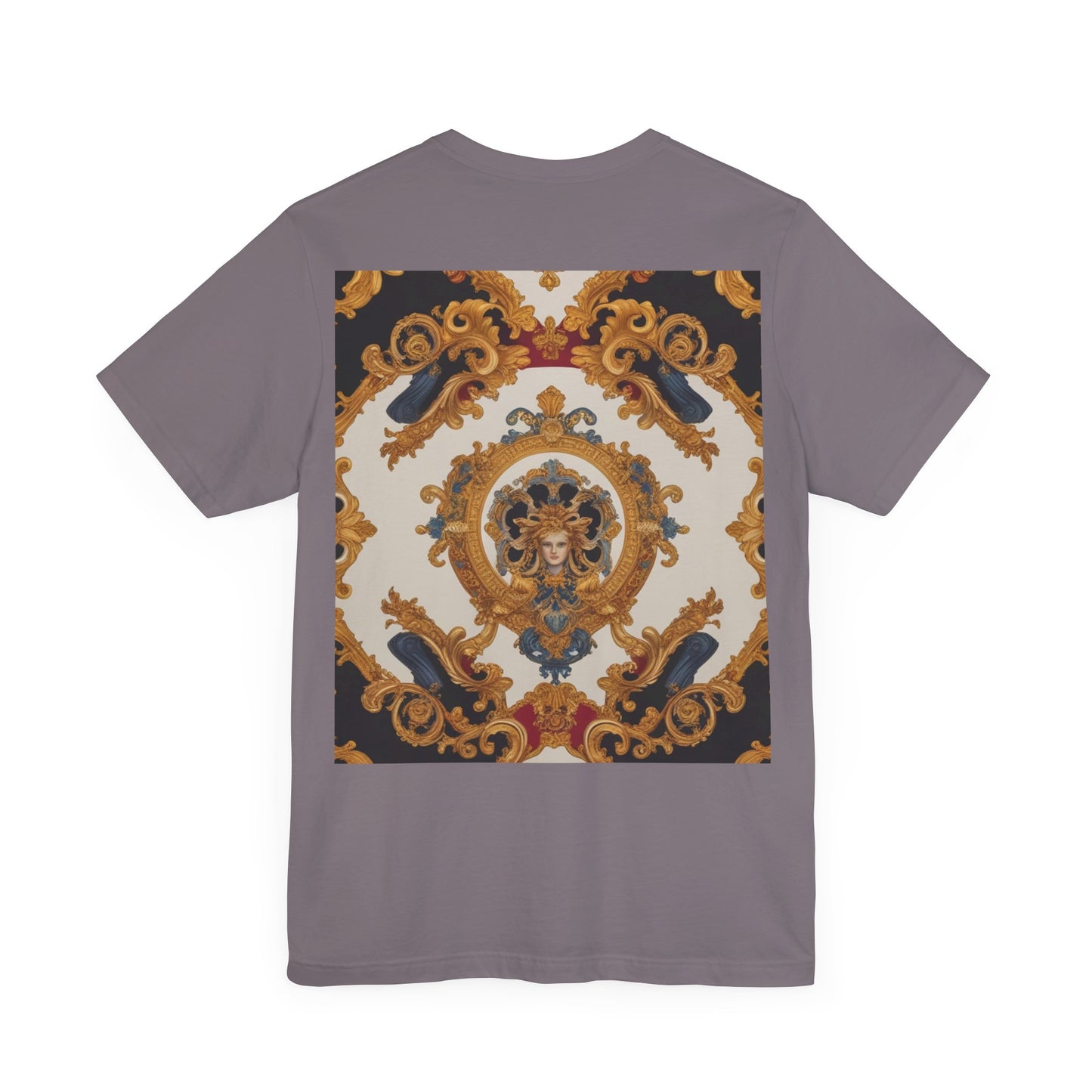 Elegant Baroque Style Graphic Tee - Unisex Short Sleeve T-Shirt - JW Store