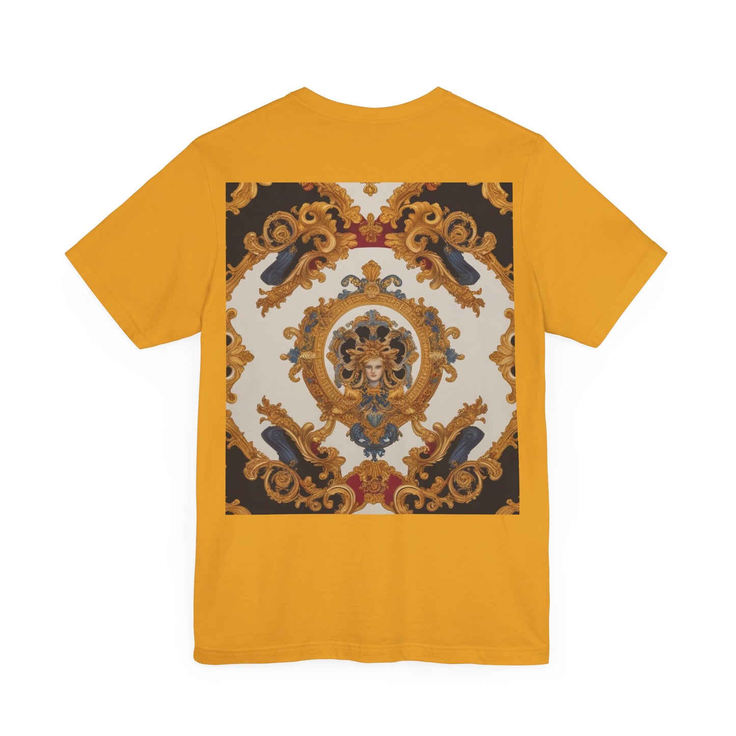 Elegant Baroque Style Graphic Tee - Unisex Short Sleeve T-Shirt - JW Store