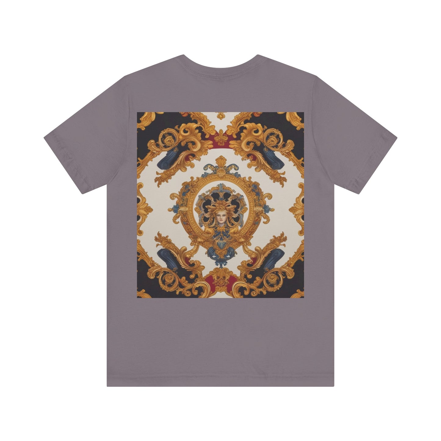 Elegant Baroque Style Graphic Tee - Unisex Short Sleeve T-Shirt - JW Store