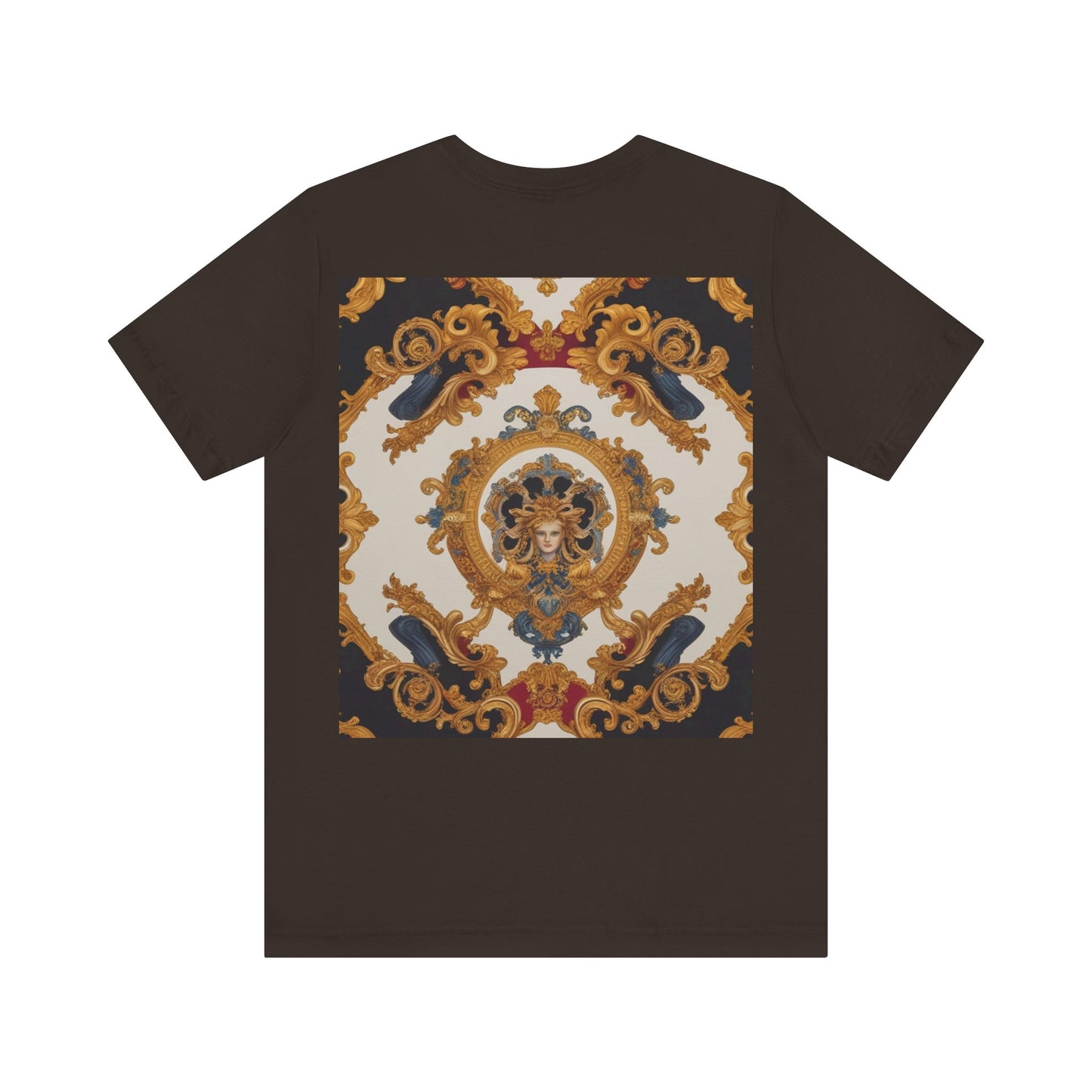 Elegant Baroque Style Graphic Tee - Unisex Short Sleeve T-Shirt - JW Store