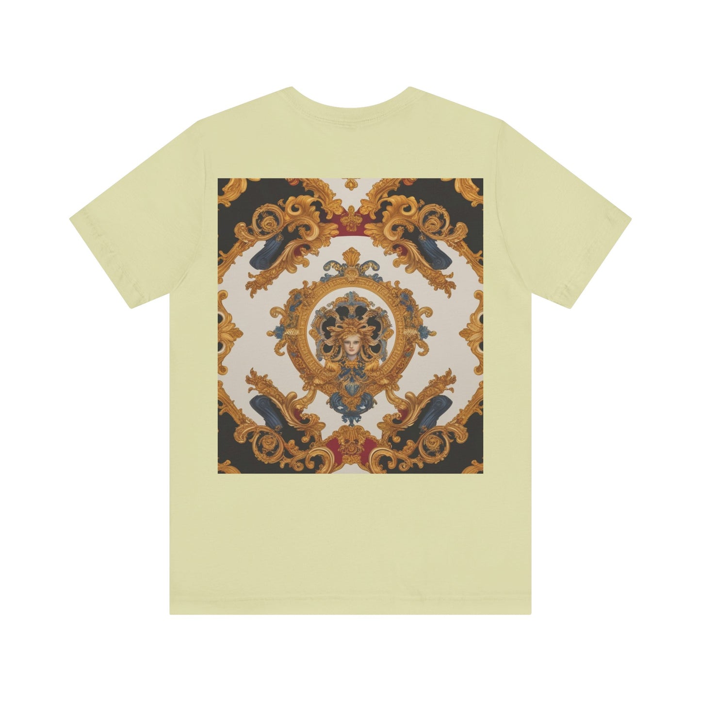 Elegant Baroque Style Graphic Tee - Unisex Short Sleeve T-Shirt - JW Store