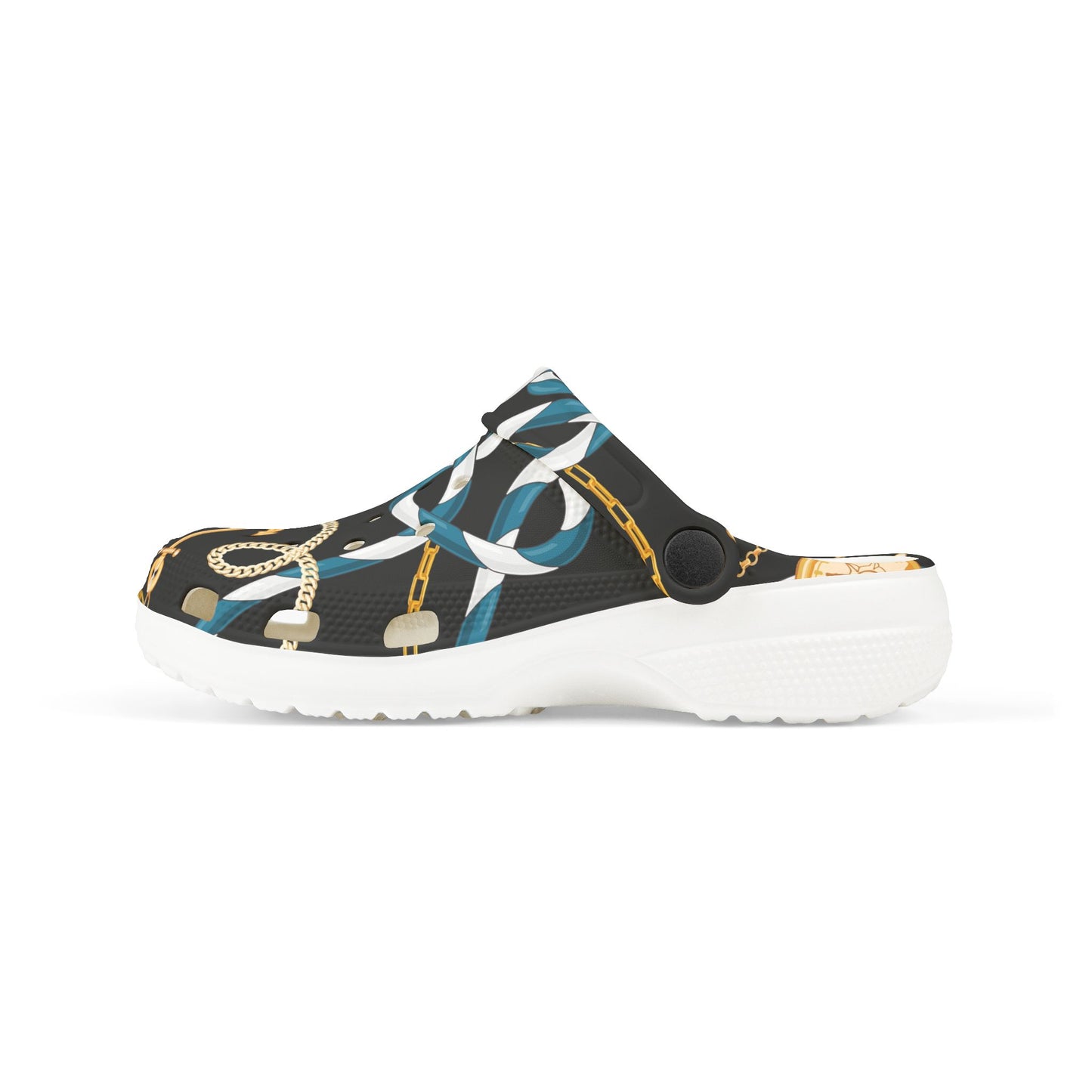 Nautical-Themed Kid's EVA Foam Clogs with Anchor Design