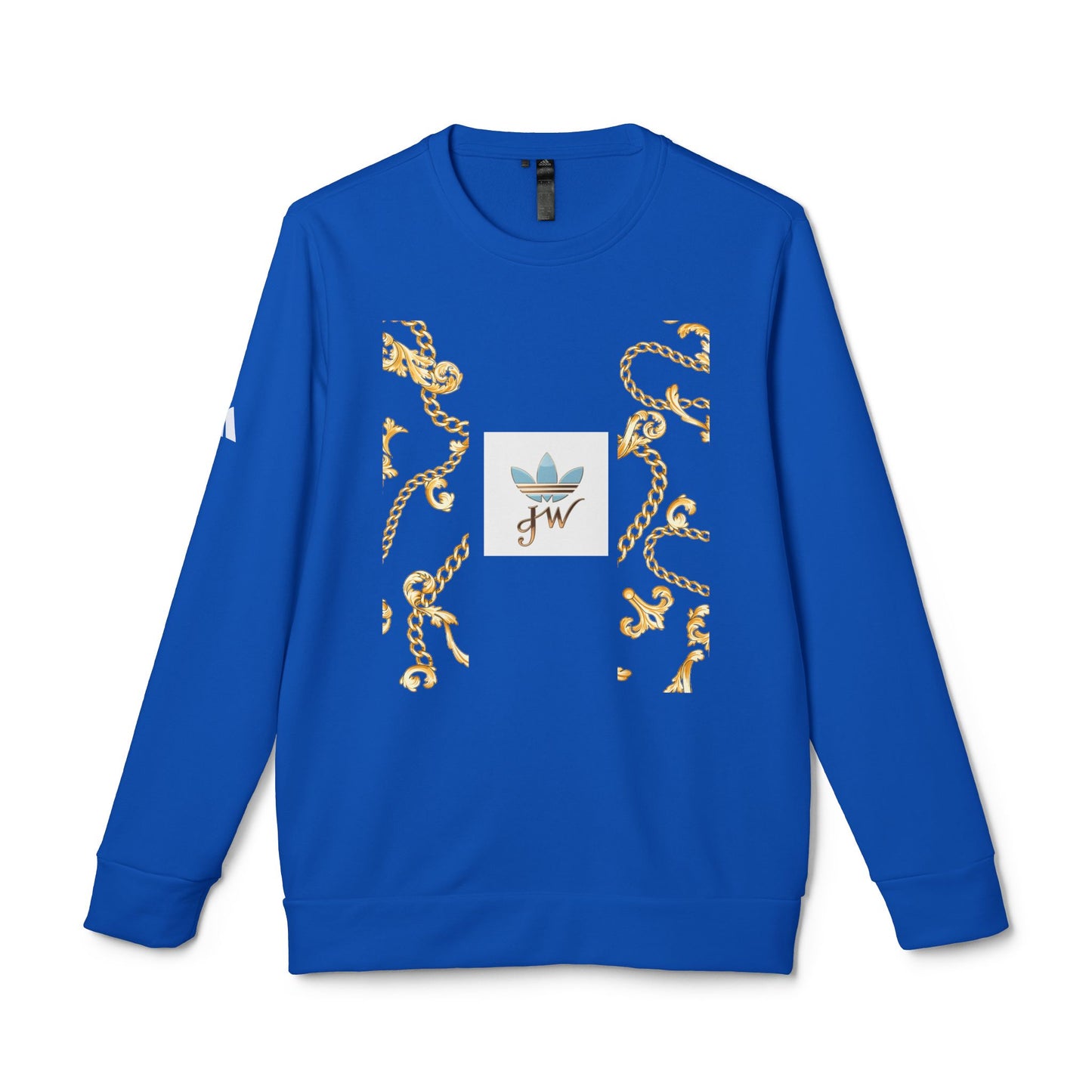 Stylish Unisex Fleece Sweatshirt with Gold Design - JW Store