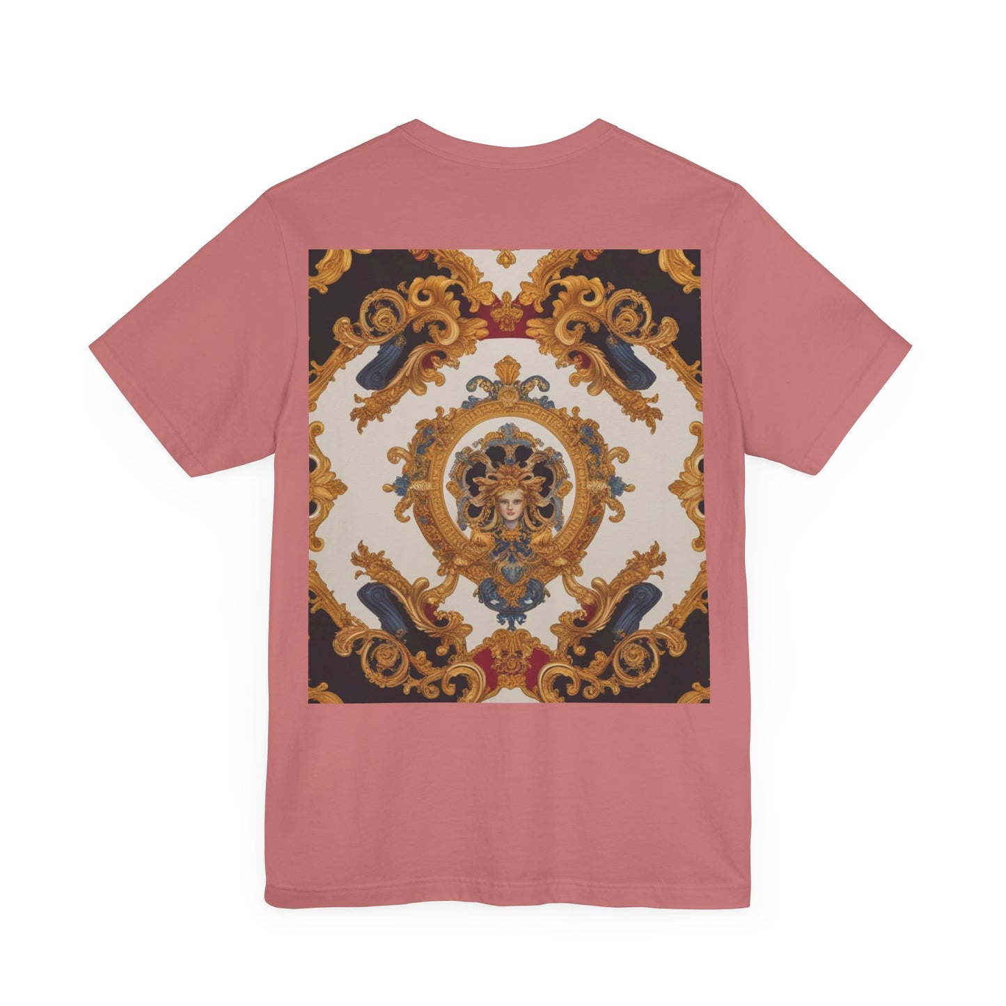Elegant Baroque Style Graphic Tee - Unisex Short Sleeve T-Shirt - JW Store
