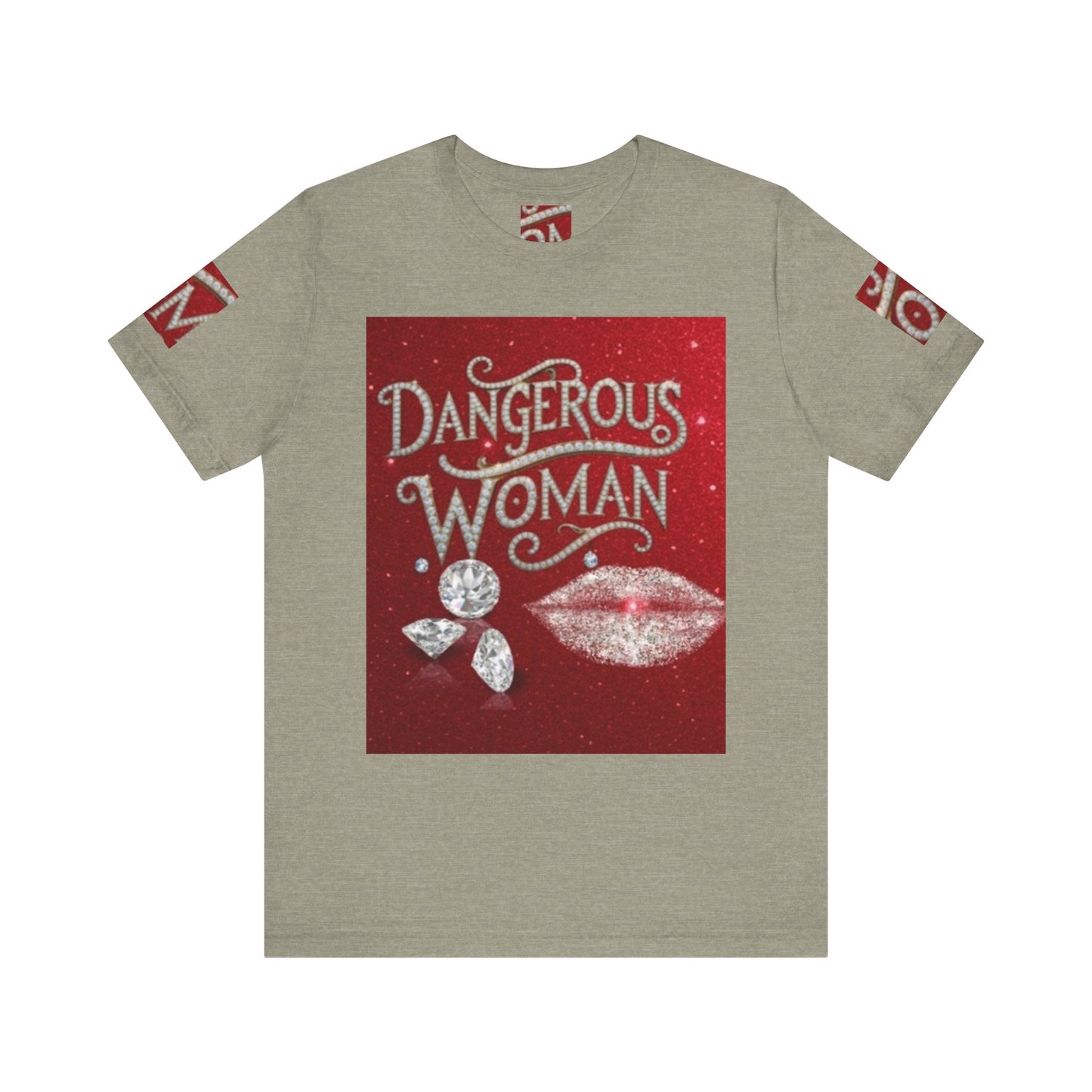 Dangerous Woman Unisex Tee - Sparkling Graphic for Confident Women - JW Store