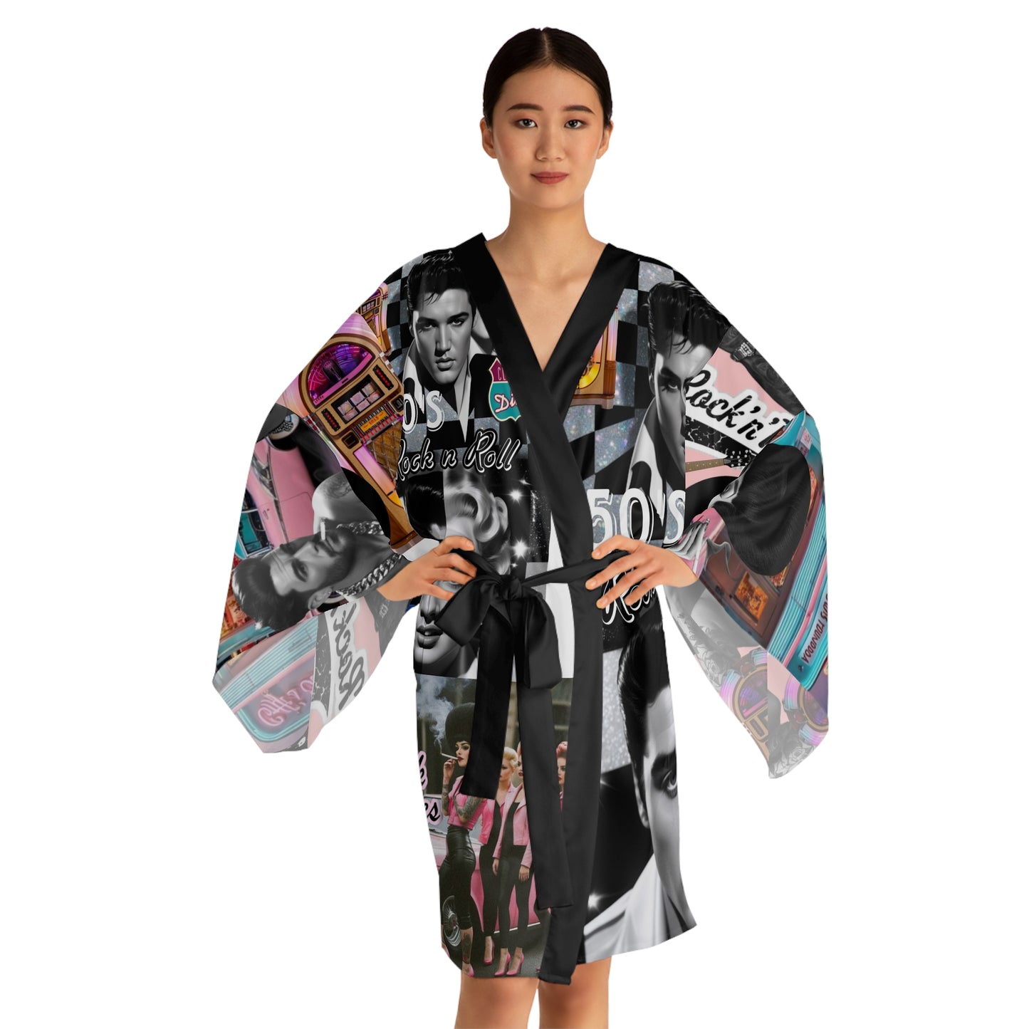 Long Sleeve Kimono Robe (AOP) - JW Store