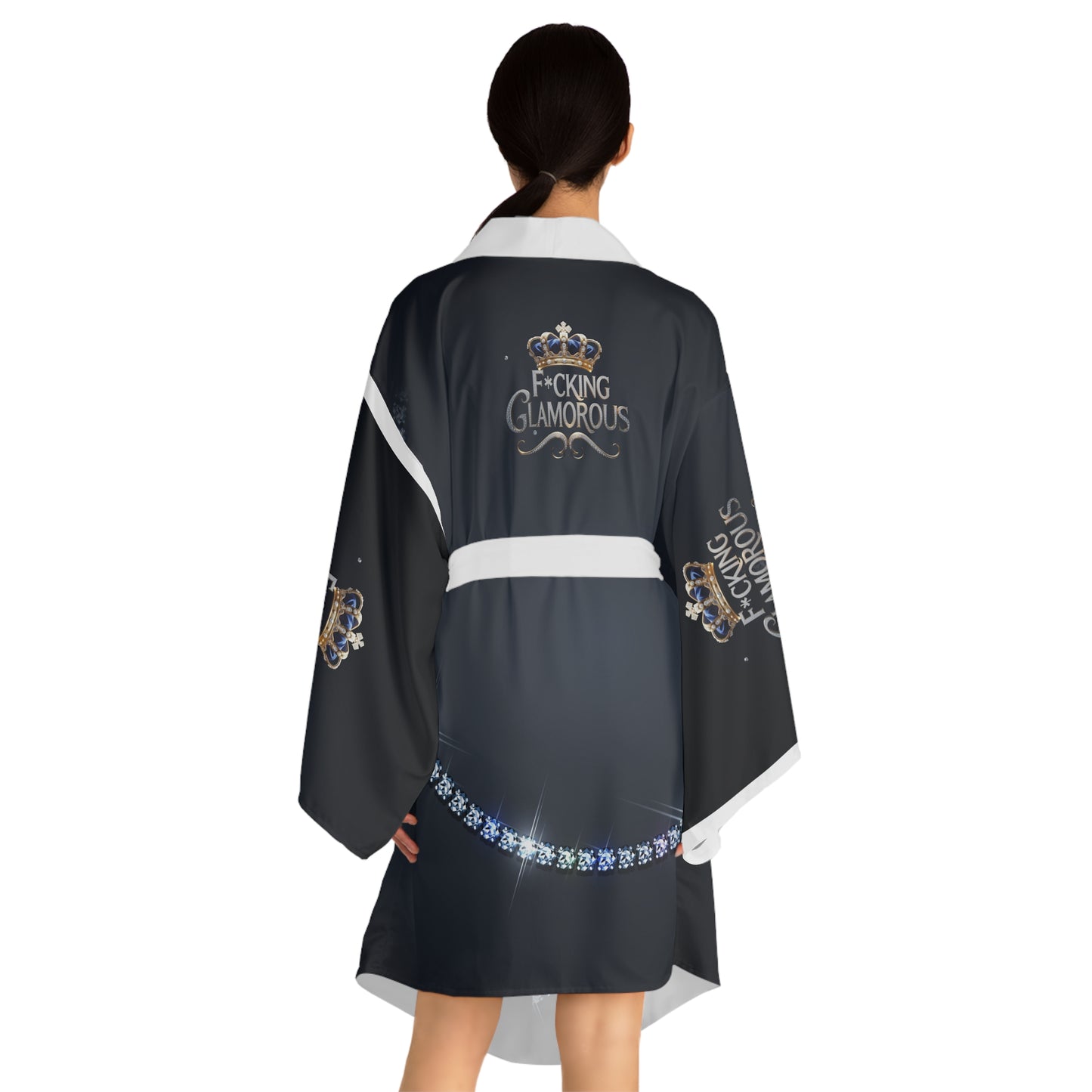 Long Sleeve Kimono Robe (AOP)