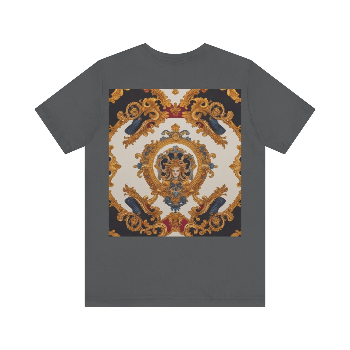Elegant Baroque Style Graphic Tee - Unisex Short Sleeve T-Shirt - JW Store