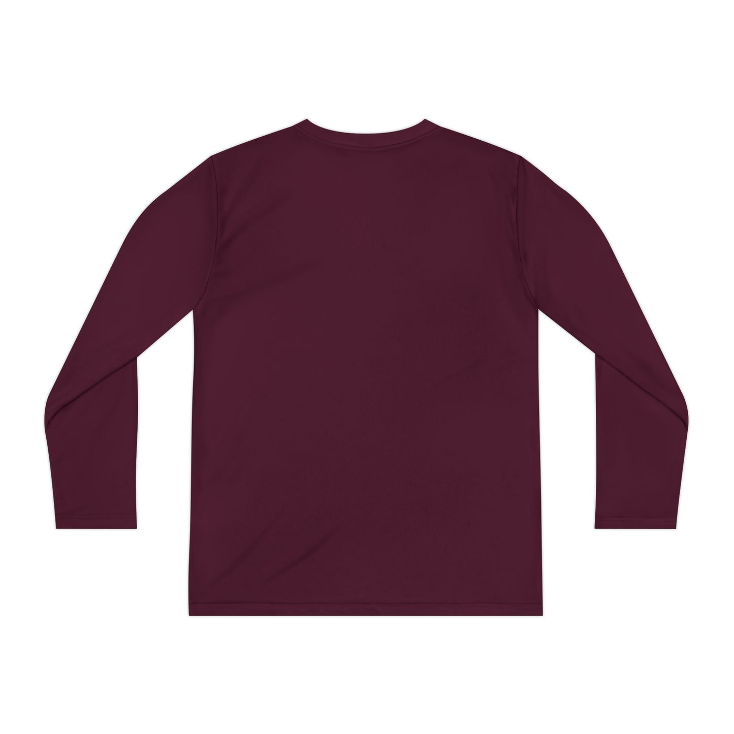 Youth Long Sleeve Active Tee - Lightweight Competitor Shirt with Stylish Logo - JW Store