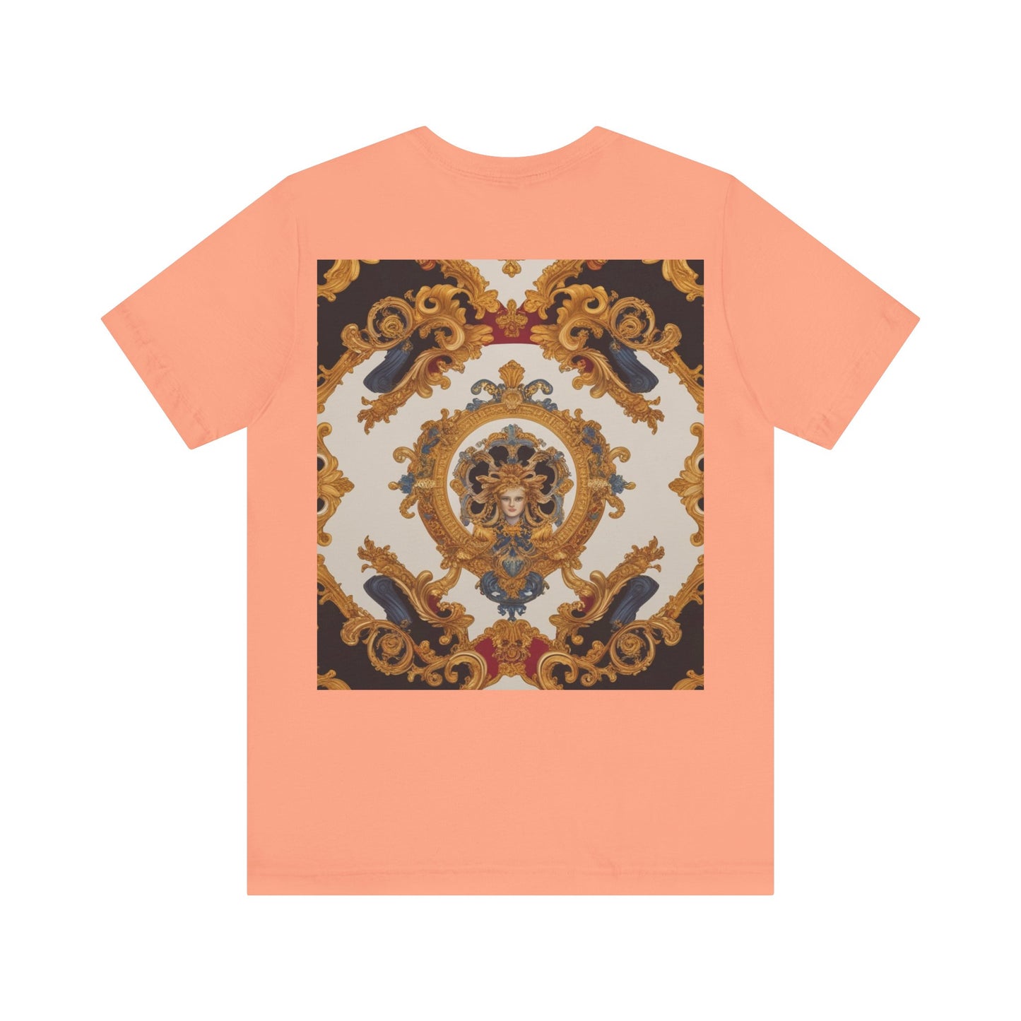 Elegant Baroque Style Graphic Tee - Unisex Short Sleeve T-Shirt - JW Store