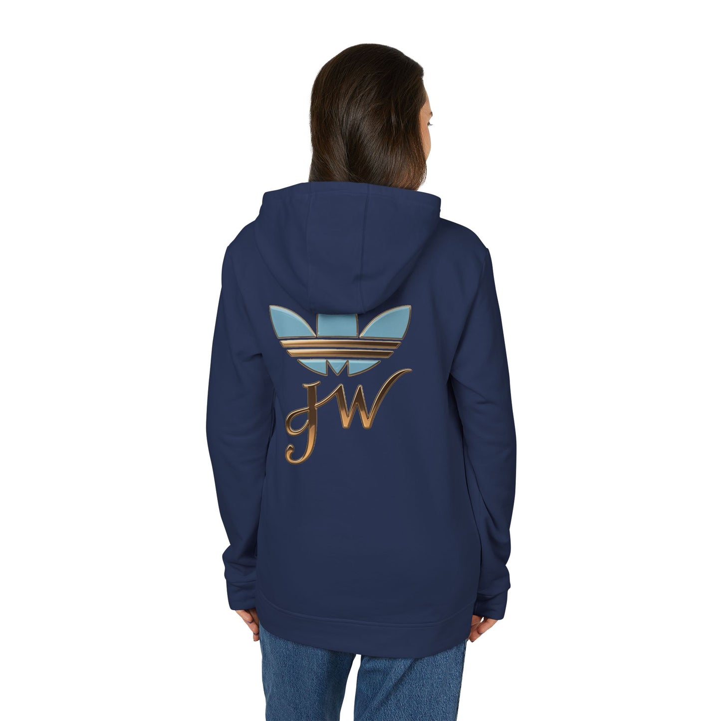 Retro Adidas Unisex Fleece Hoodie with Stylish Graphics - JW Store