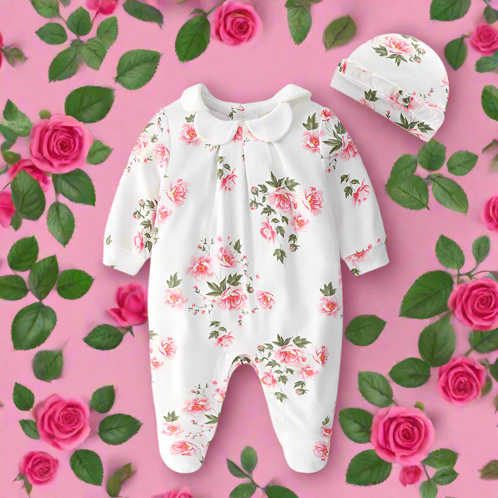 Infant Clothing Spring And Autumn Girls Jumpsuit