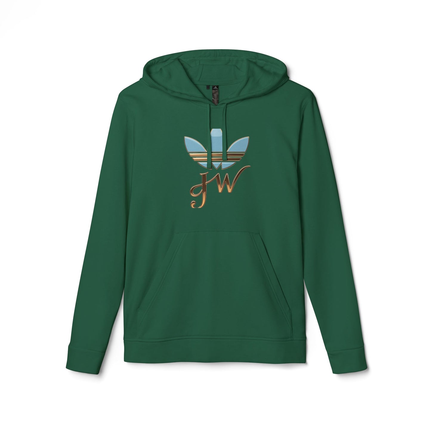 Retro Adidas Unisex Fleece Hoodie with Stylish Graphics - JW Store