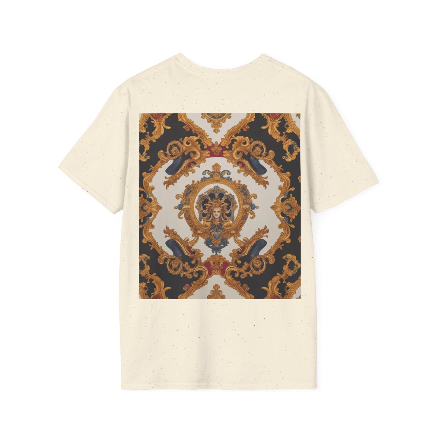 Elegant Vintage Print Unisex Softstyle T-Shirt - JW Store