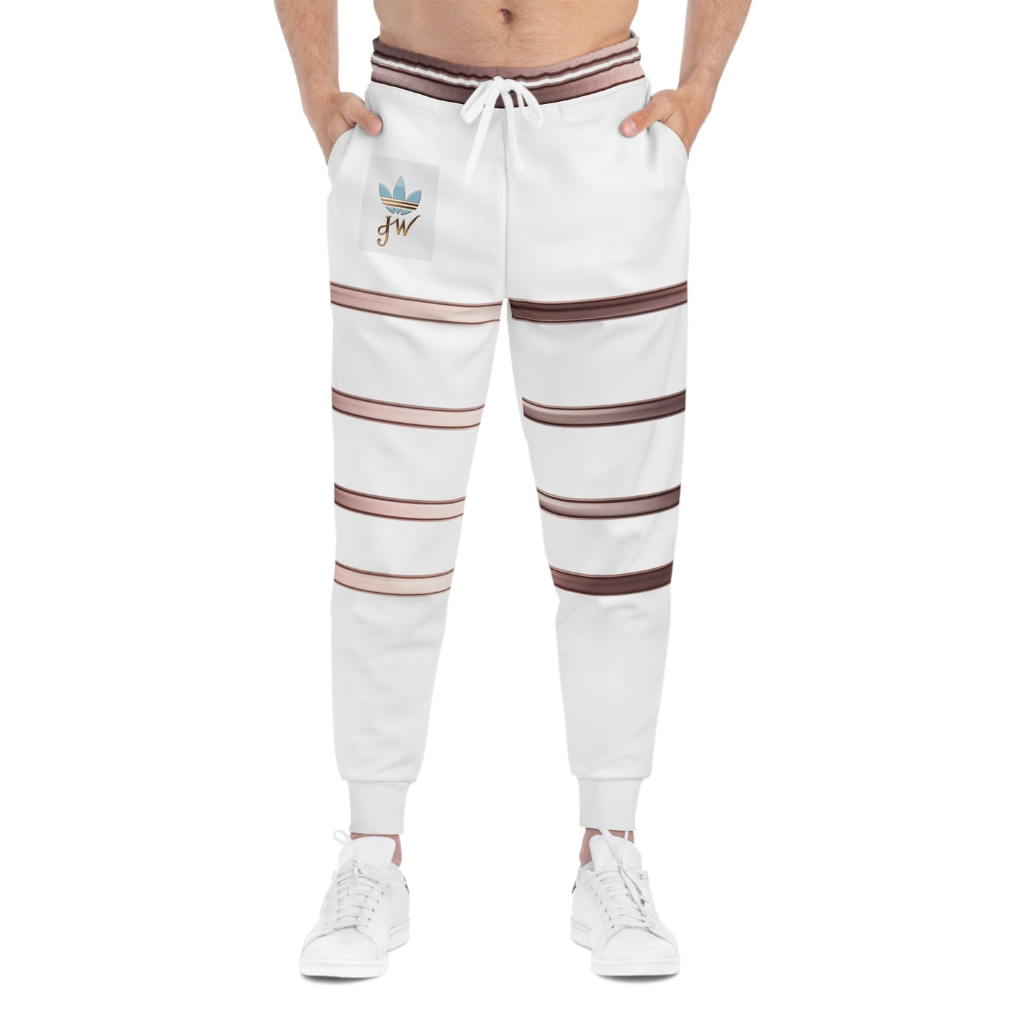 Stylish Athletic Joggers with Trendy Stripes - Comfort & Performance Wear - JW Store
