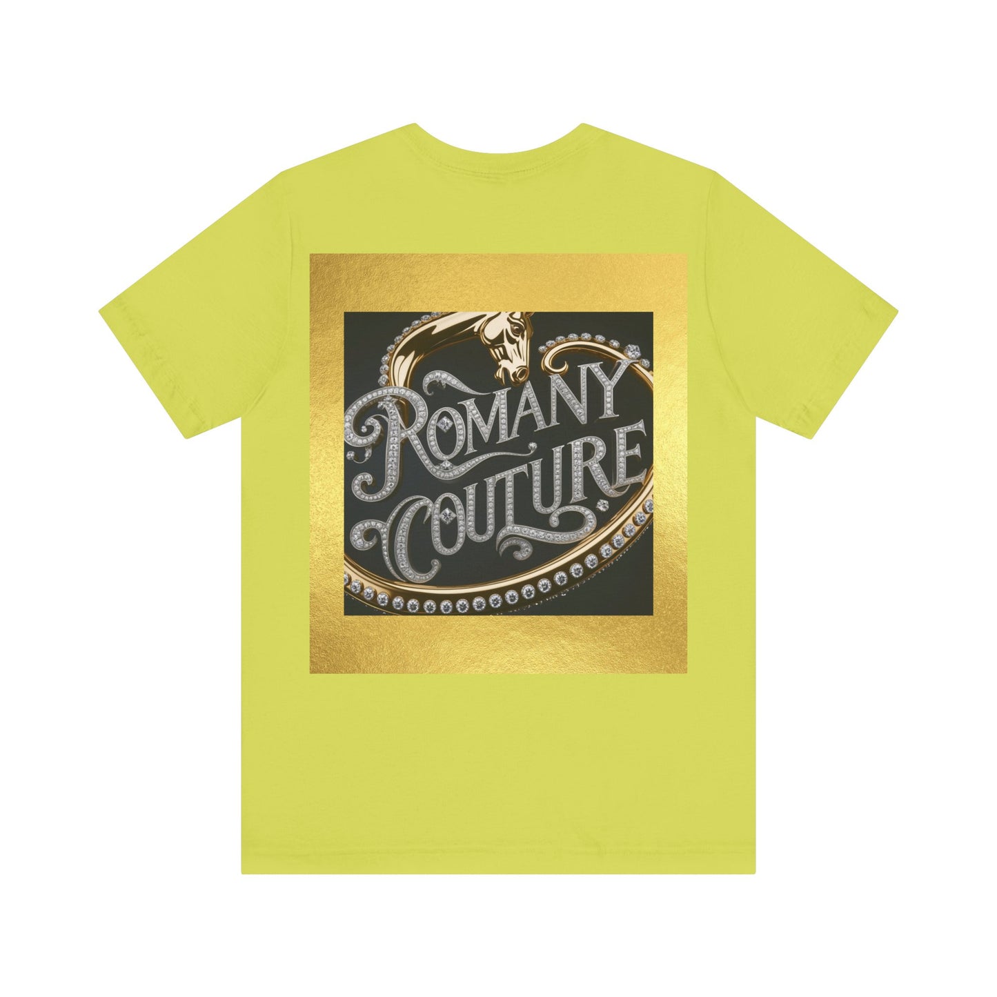 Romantic Couture Unisex Jersey Tee - Elegant Graphic T-Shirt for Fashion Lovers - JW Store