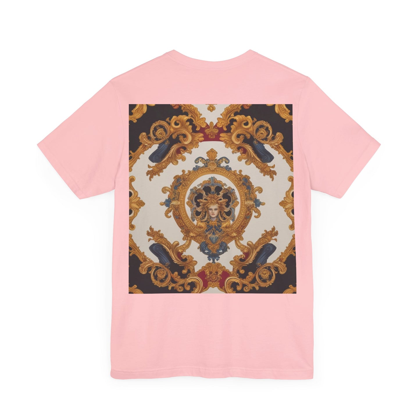 Elegant Baroque Style Graphic Tee - Unisex Short Sleeve T-Shirt - JW Store