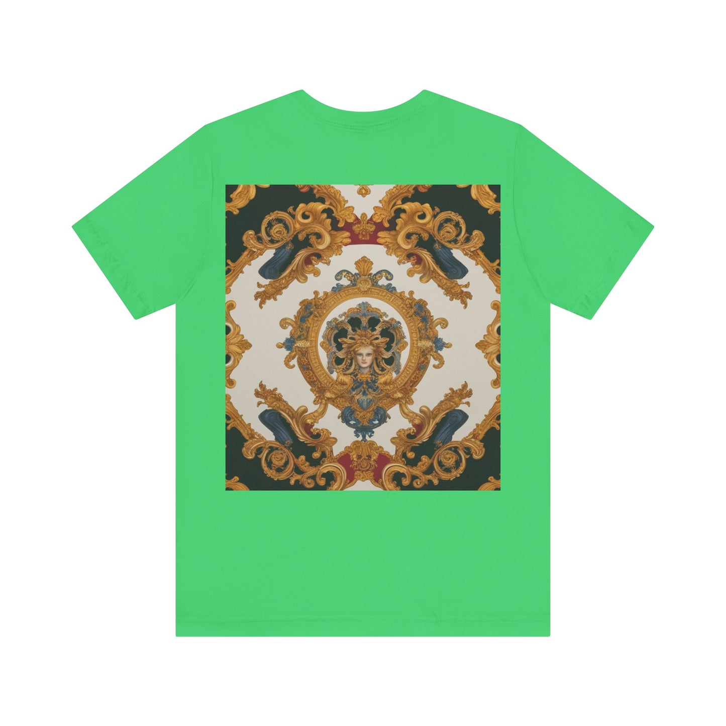 Elegant Baroque Style Graphic Tee - Unisex Short Sleeve T-Shirt - JW Store