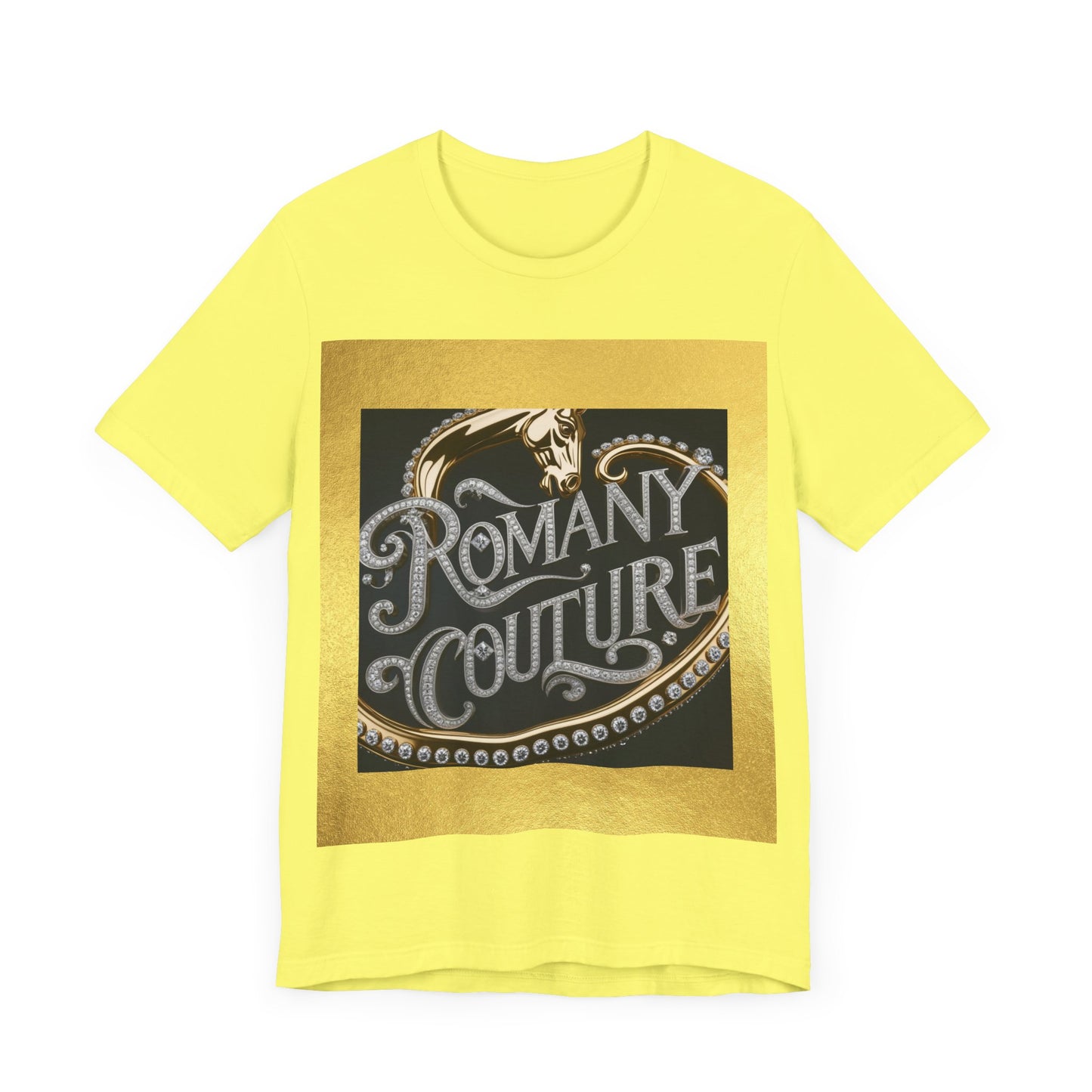 Romantic Couture Unisex Jersey Tee - Elegant Graphic T-Shirt for Fashion Lovers - JW Store