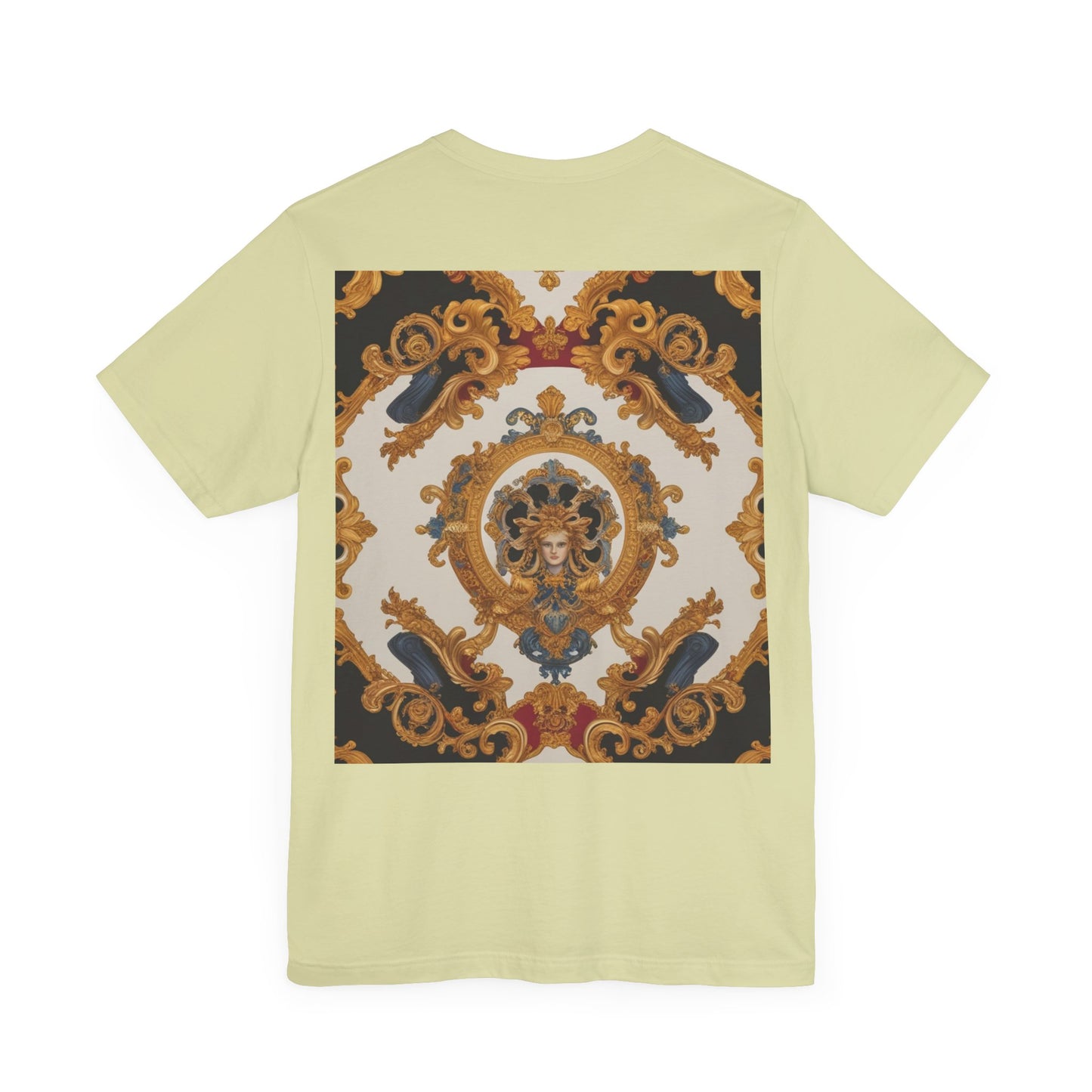 Elegant Baroque Style Graphic Tee - Unisex Short Sleeve T-Shirt - JW Store