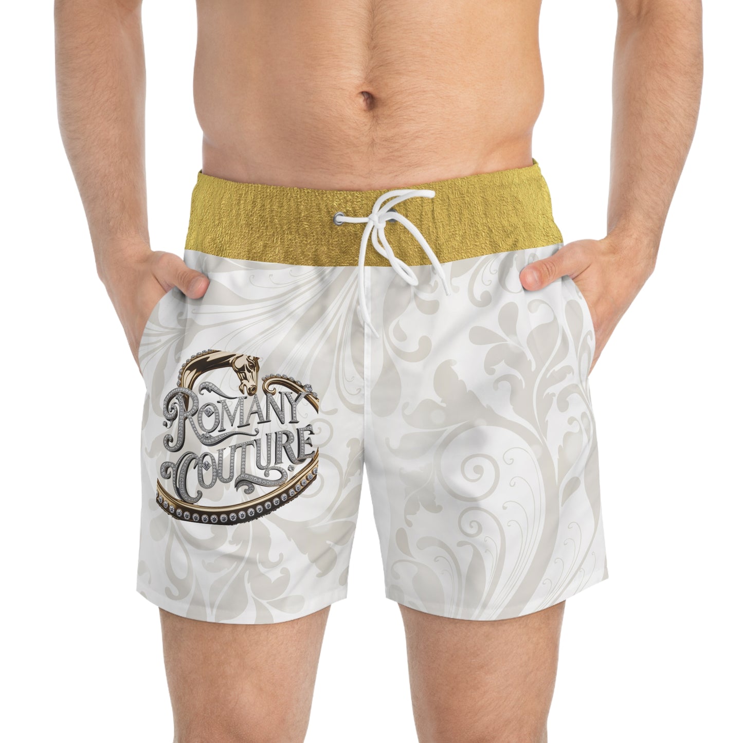 Luxury Swim Trunks - Elegant Design for Beach & Pool Days - JW Store