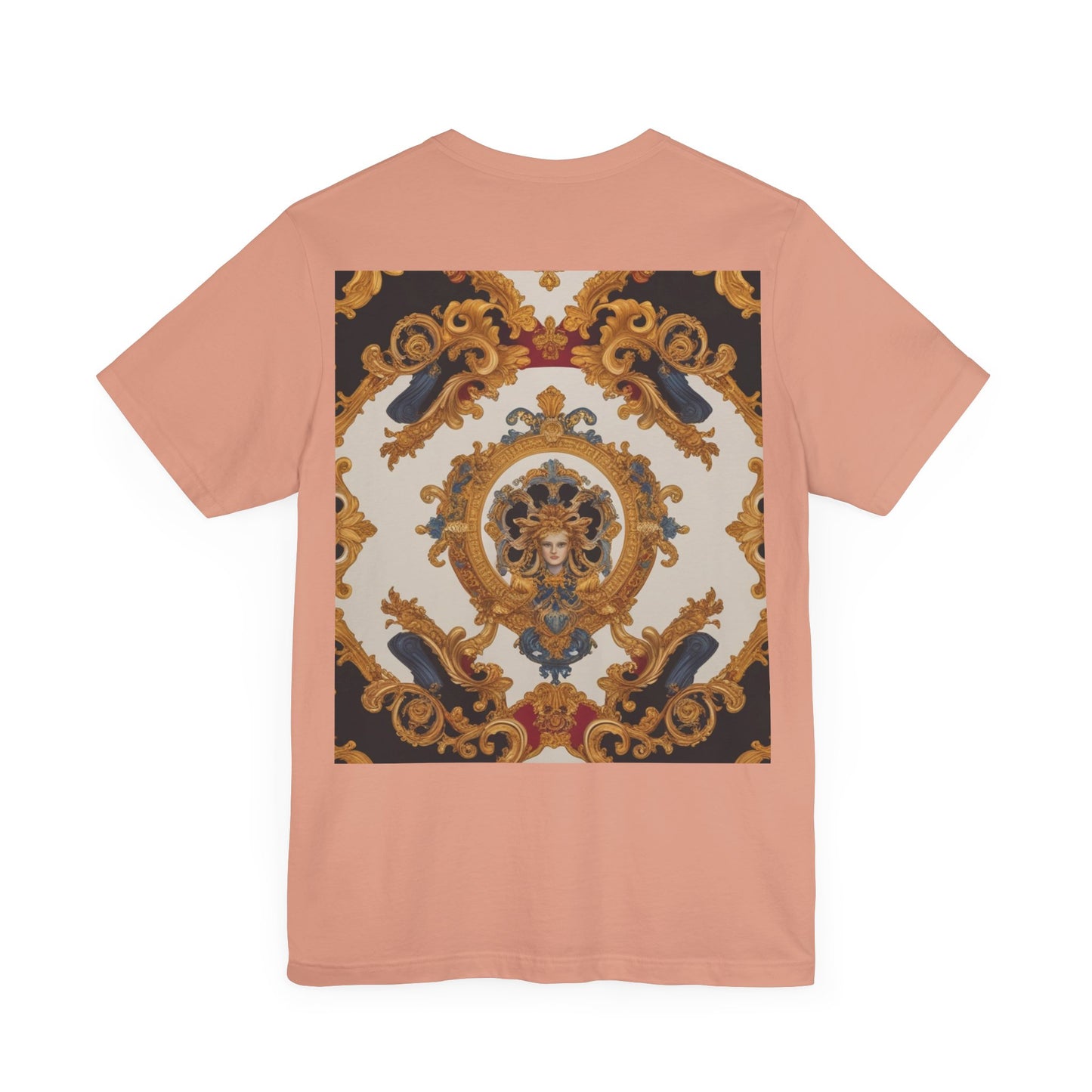 Elegant Baroque Style Graphic Tee - Unisex Short Sleeve T-Shirt - JW Store