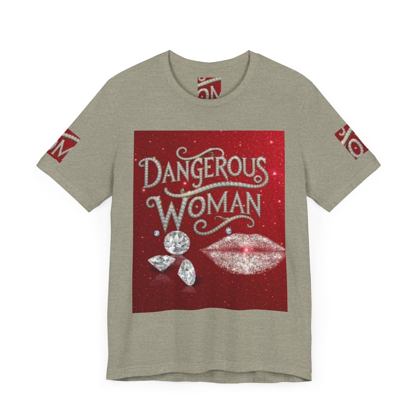 Dangerous Woman Unisex Tee - Sparkling Graphic for Confident Women - JW Store