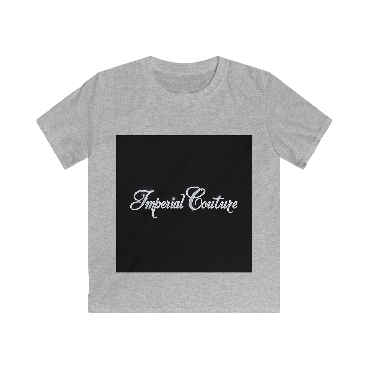 Kids Softstyle Tee - Stylish Imperial Couture Design for Young Fashionistas