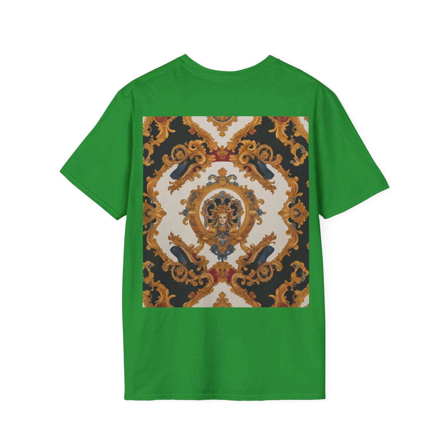 Elegant Vintage Print Unisex Softstyle T-Shirt - JW Store