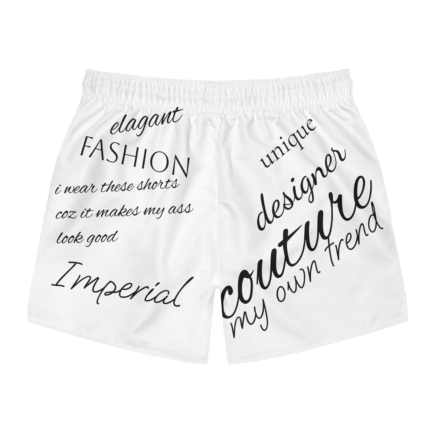 Trendy Designer Swim Trunks - Summer Vibes & Unique Style