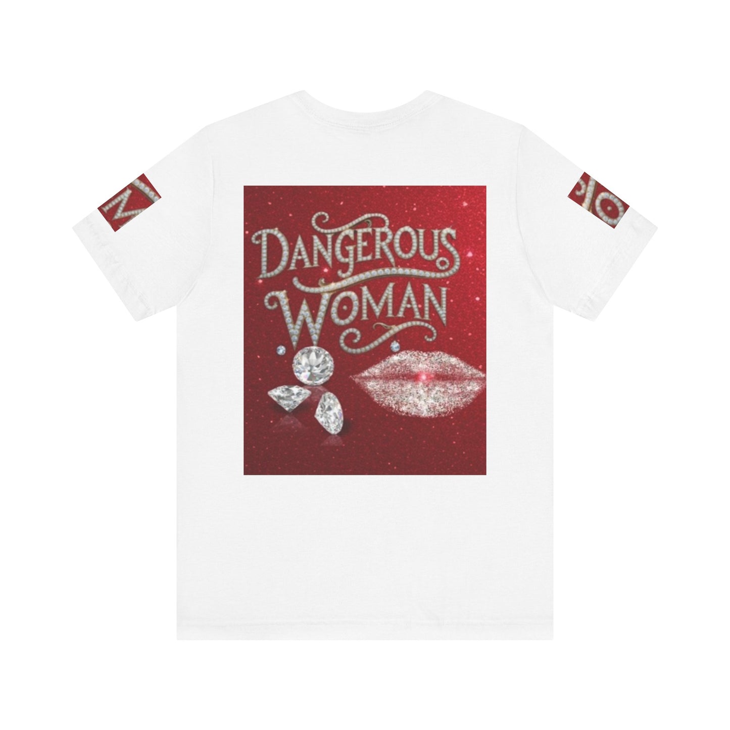 Dangerous Woman Unisex Tee - Sparkling Graphic for Confident Women - JW Store