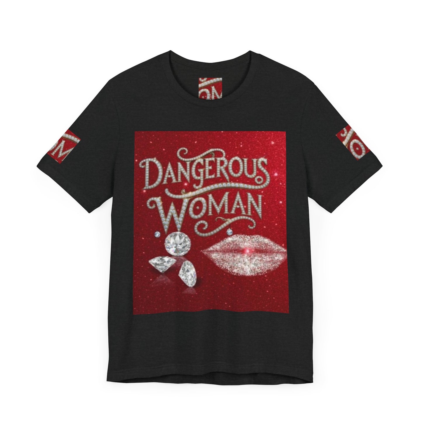 Dangerous Woman Unisex Tee - Sparkling Graphic for Confident Women - JW Store