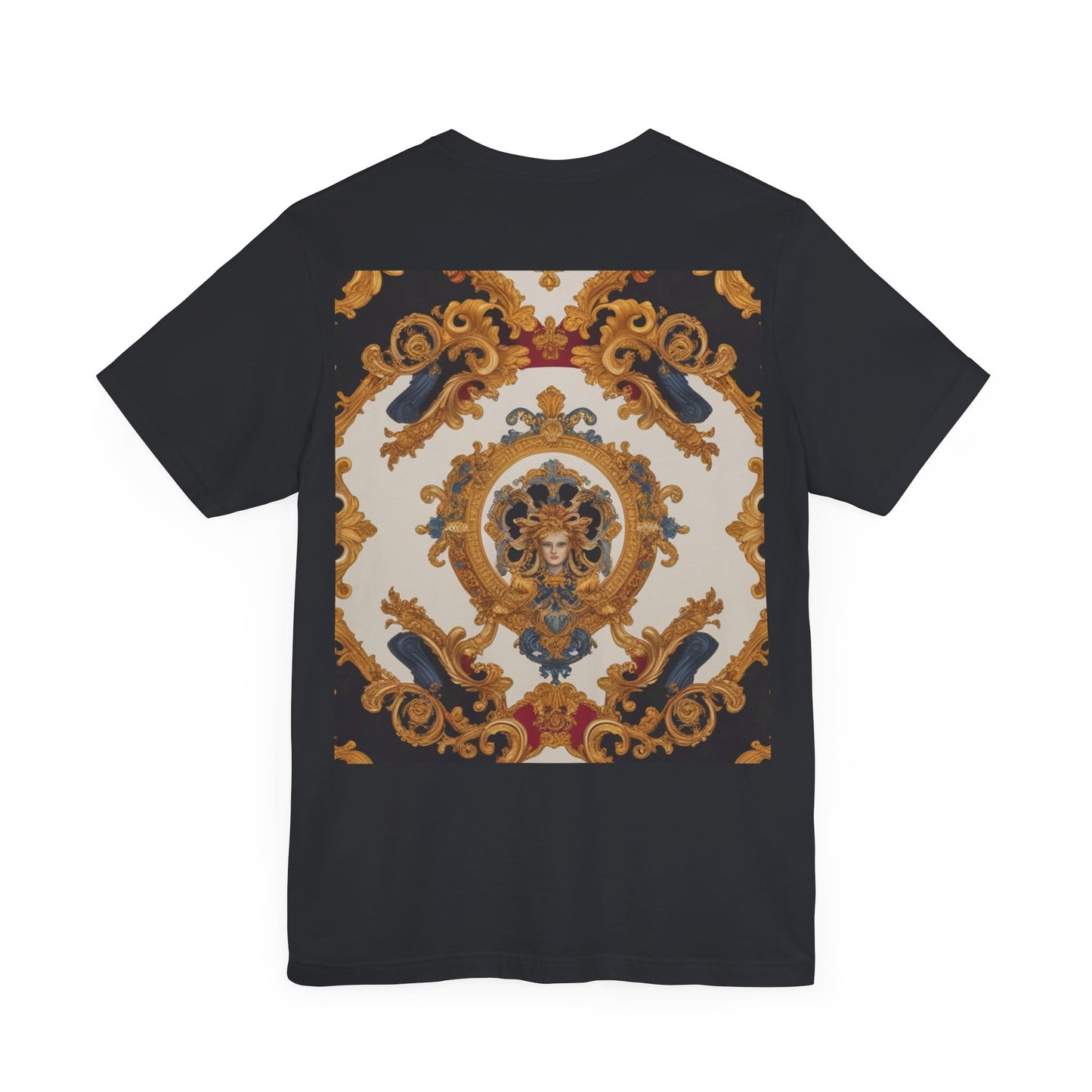 Elegant Baroque Style Graphic Tee - Unisex Short Sleeve T-Shirt - JW Store