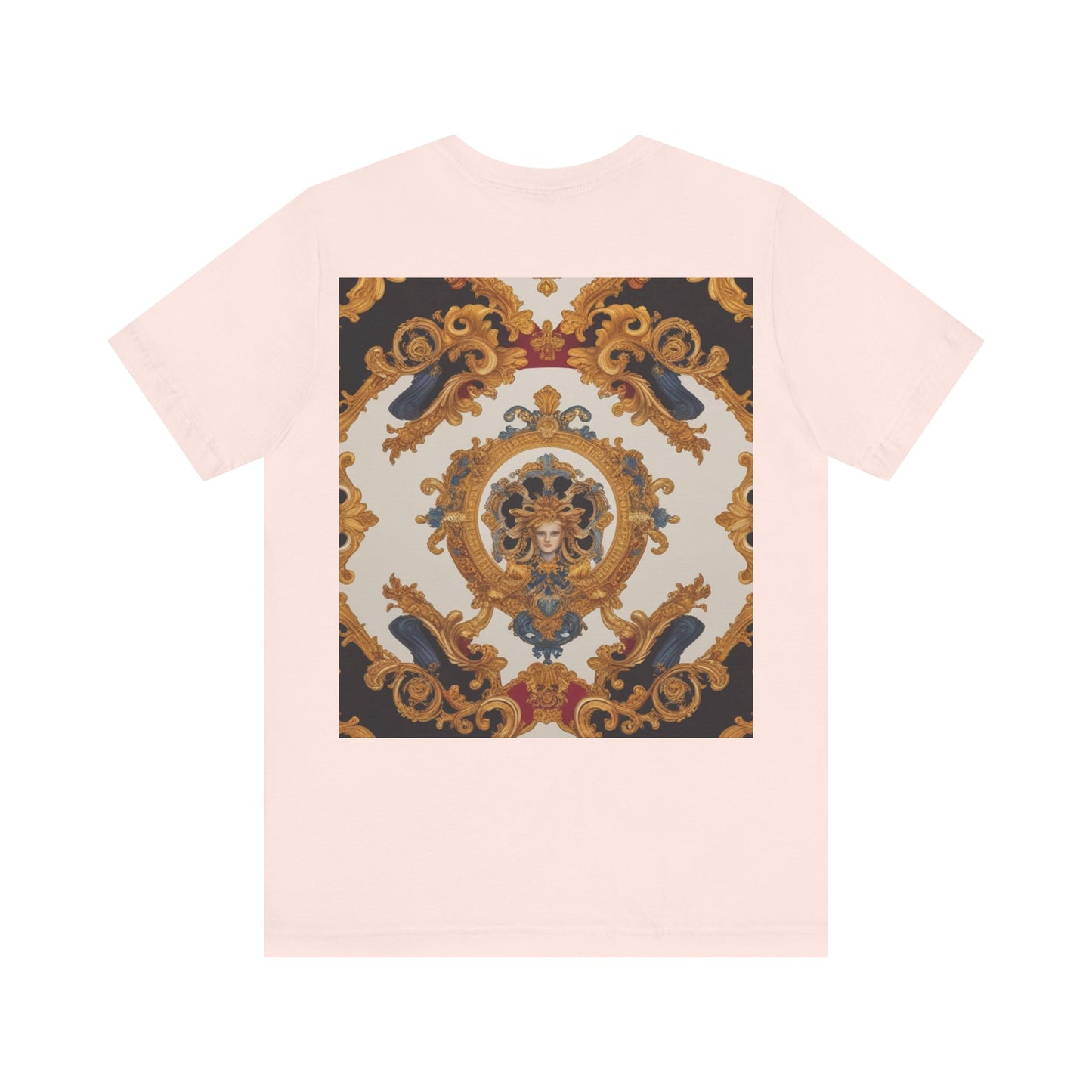 Elegant Baroque Style Graphic Tee - Unisex Short Sleeve T-Shirt - JW Store