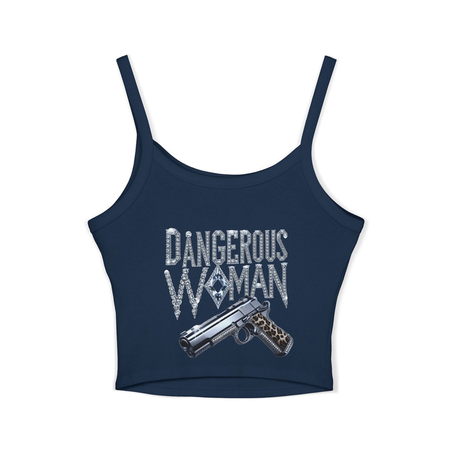 Dangerous Woman Graphic Spaghetti Strap Tank Top - JW Store