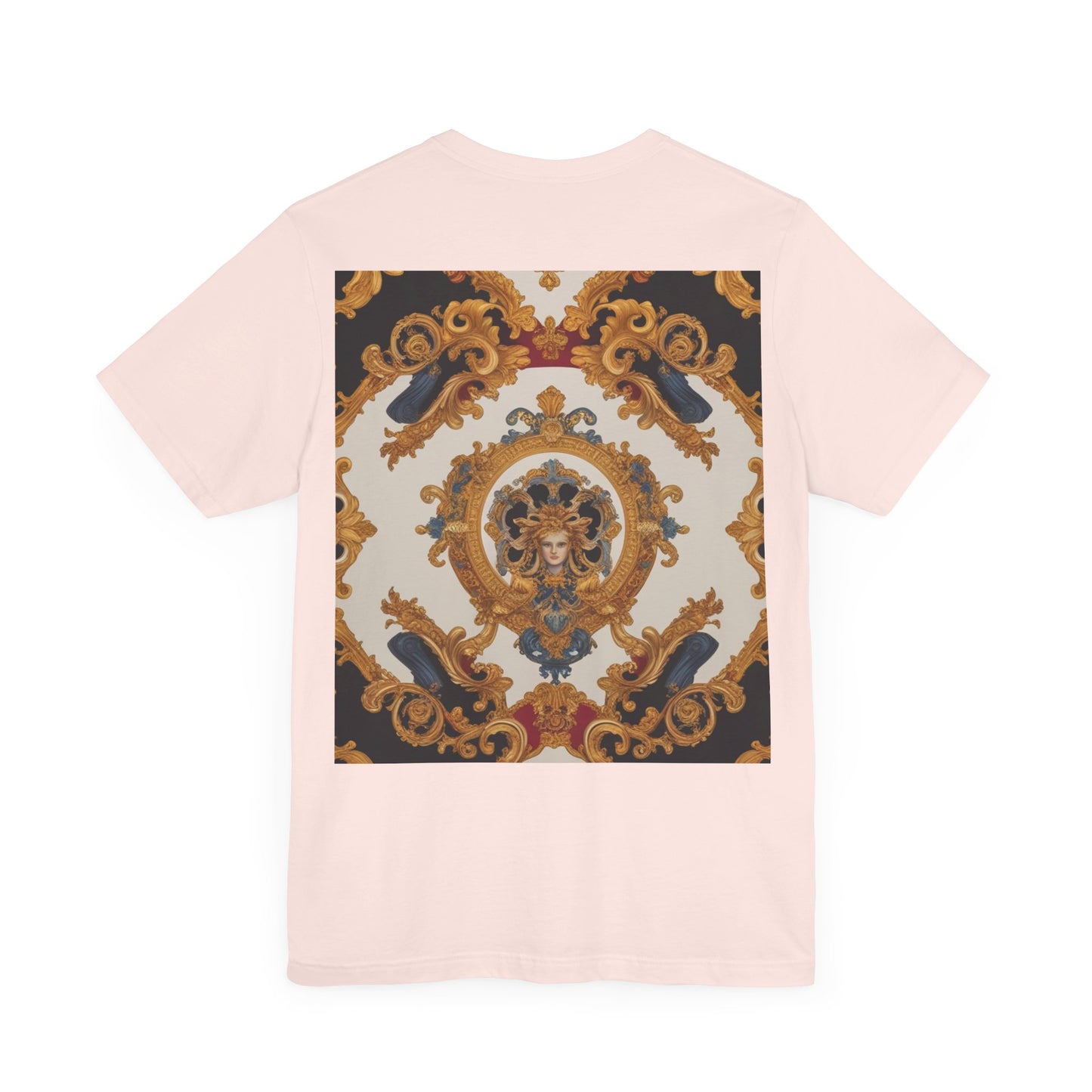 Elegant Baroque Style Graphic Tee - Unisex Short Sleeve T-Shirt - JW Store