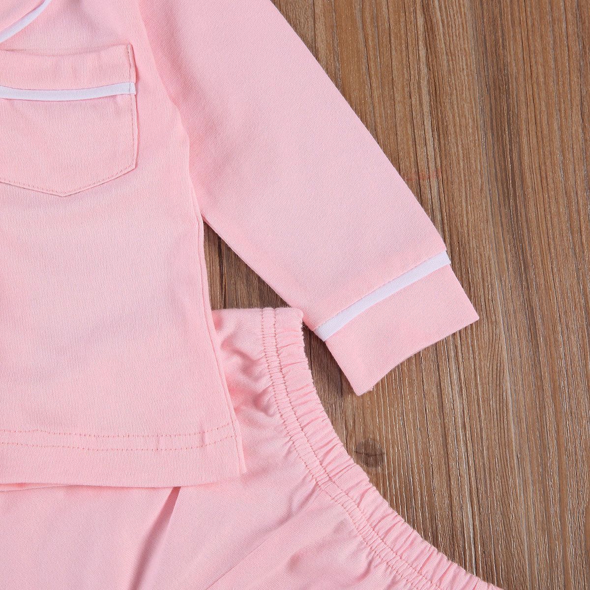 kidswear Cotton Two Piece Pajama Sets Toddler Kids Baby Girl Boy