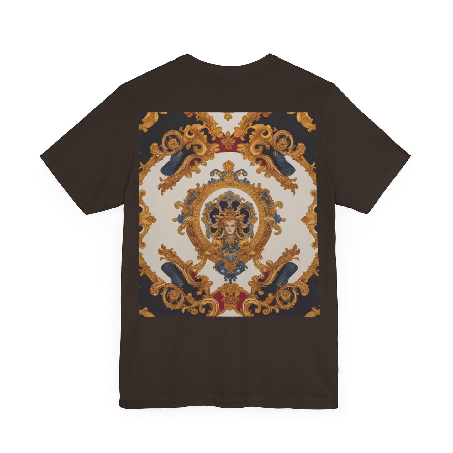 Elegant Baroque Style Graphic Tee - Unisex Short Sleeve T-Shirt - JW Store