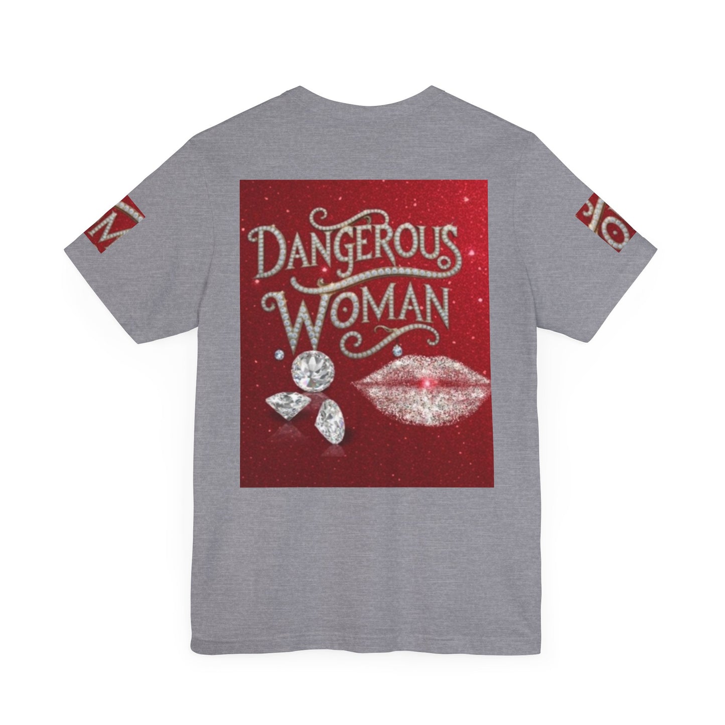 Dangerous Woman Unisex Tee - Sparkling Graphic for Confident Women - JW Store