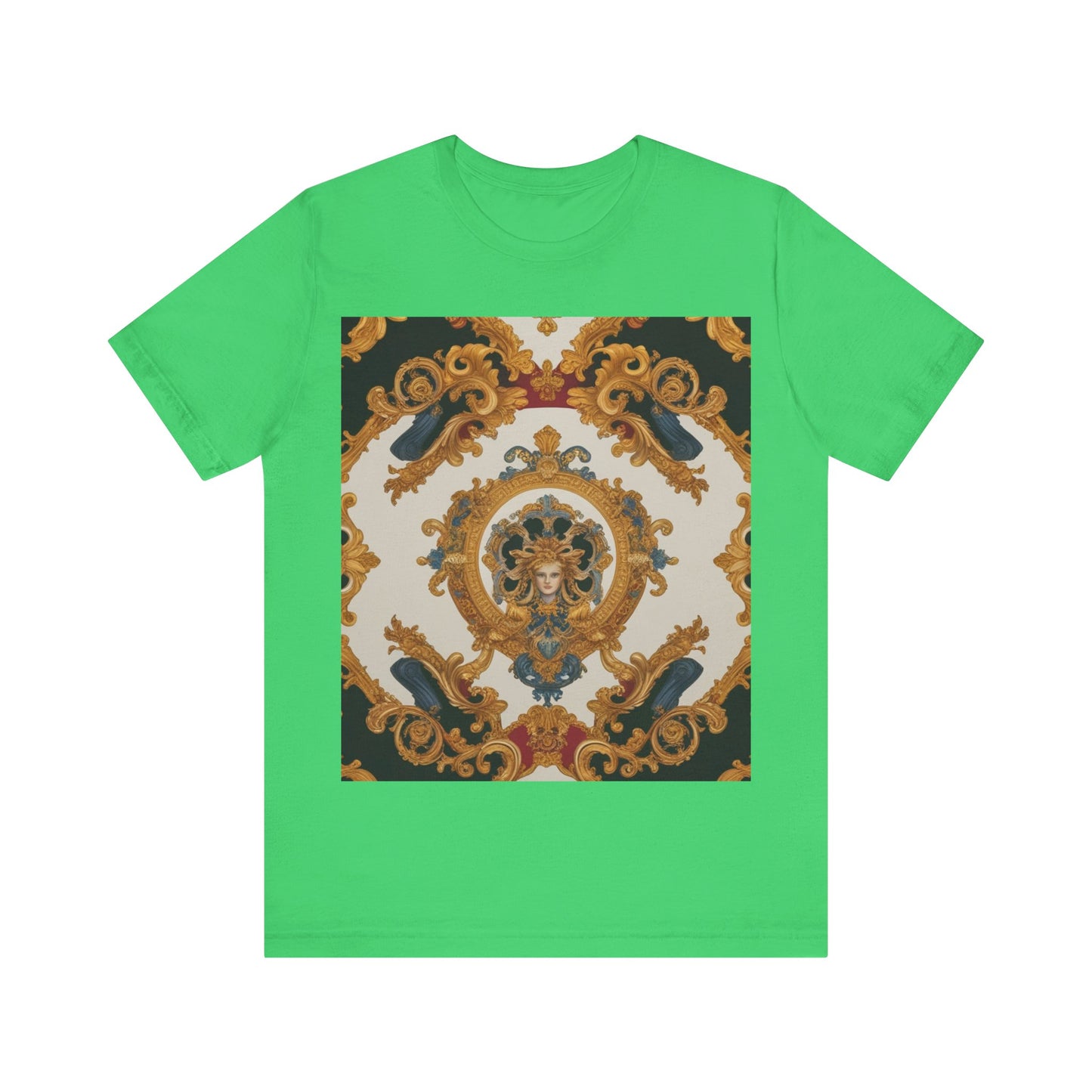 Elegant Baroque Style Graphic Tee - Unisex Short Sleeve T-Shirt - JW Store