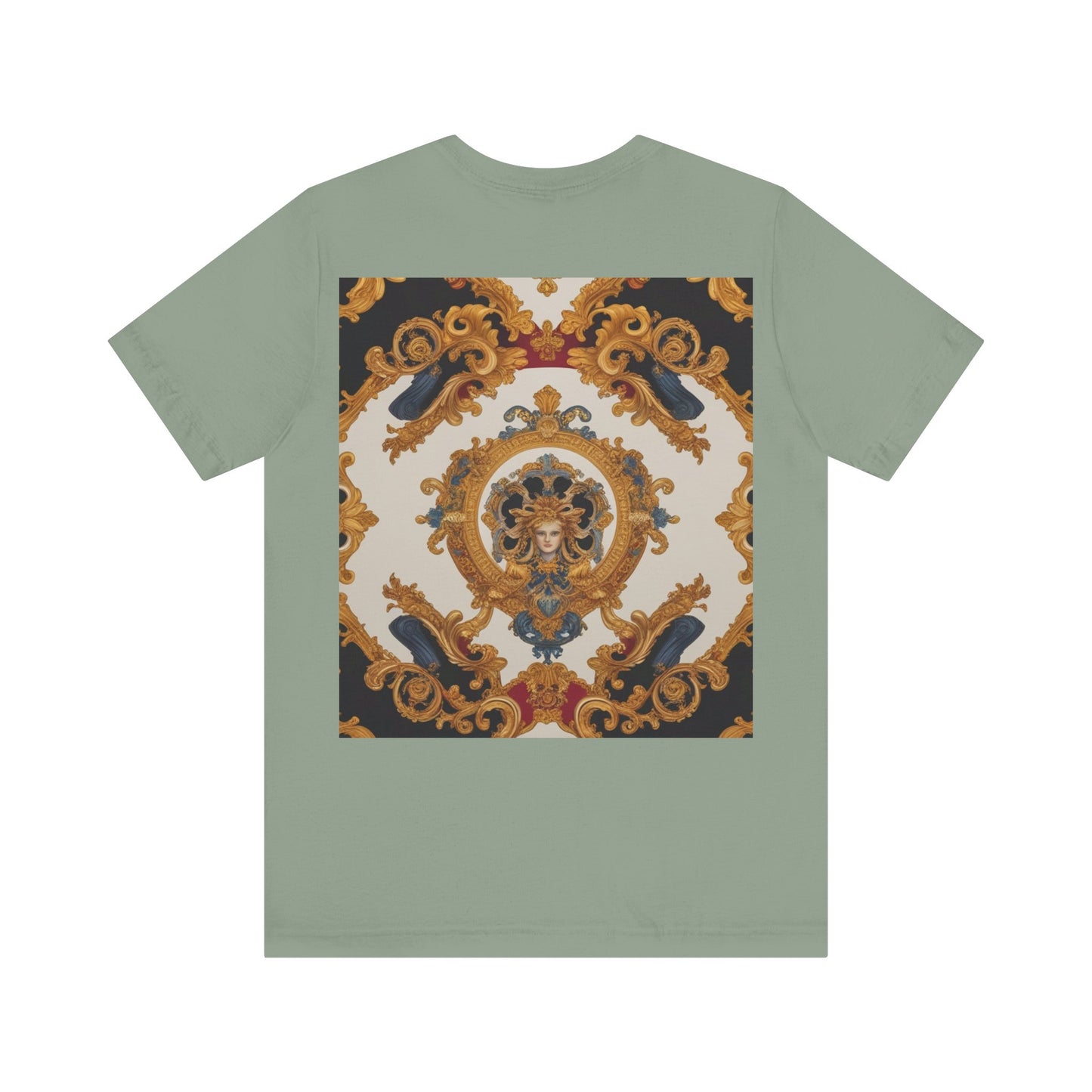Elegant Baroque Style Graphic Tee - Unisex Short Sleeve T-Shirt - JW Store