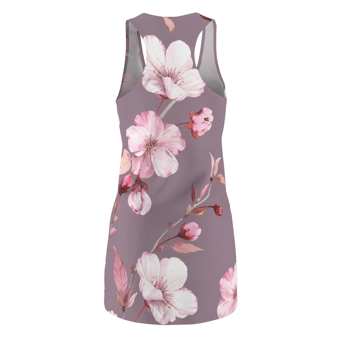 Floral Women's Racerback Dress - Perfect for Spring Celebrations and Everyday Wear