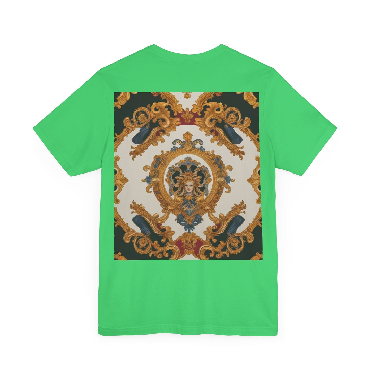 Elegant Baroque Style Graphic Tee - Unisex Short Sleeve T-Shirt - JW Store