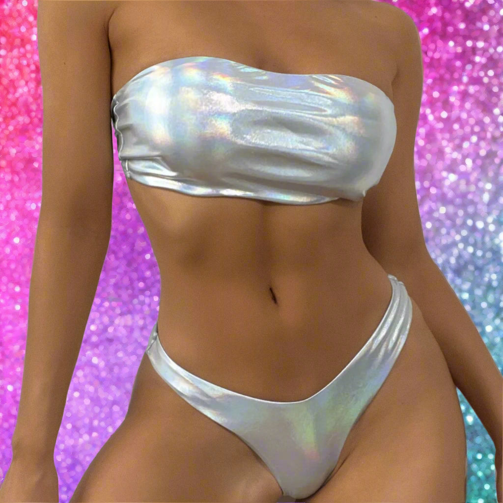 New Split Swimsuit Three Sets Of Women