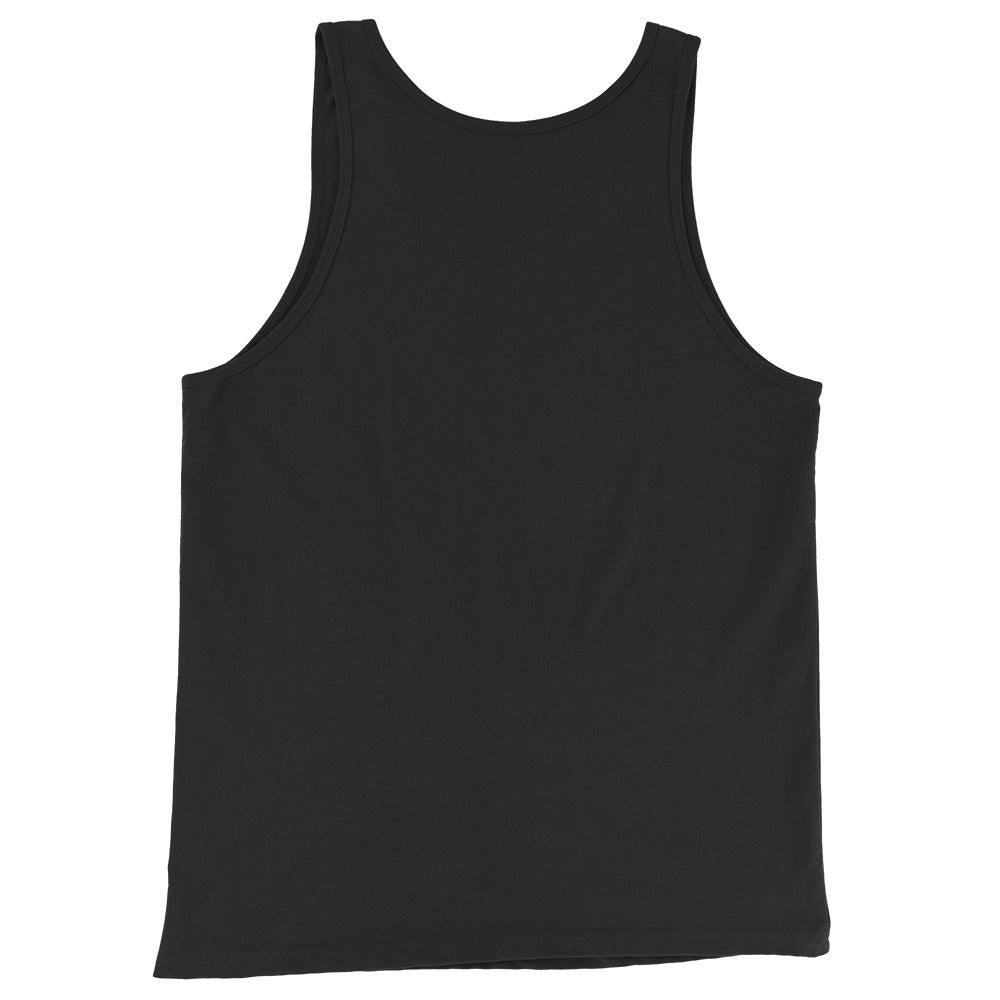 Imperial Couture Men's Tank Top in black, made from soft 100% combed and ringspun cotton, classic fit.