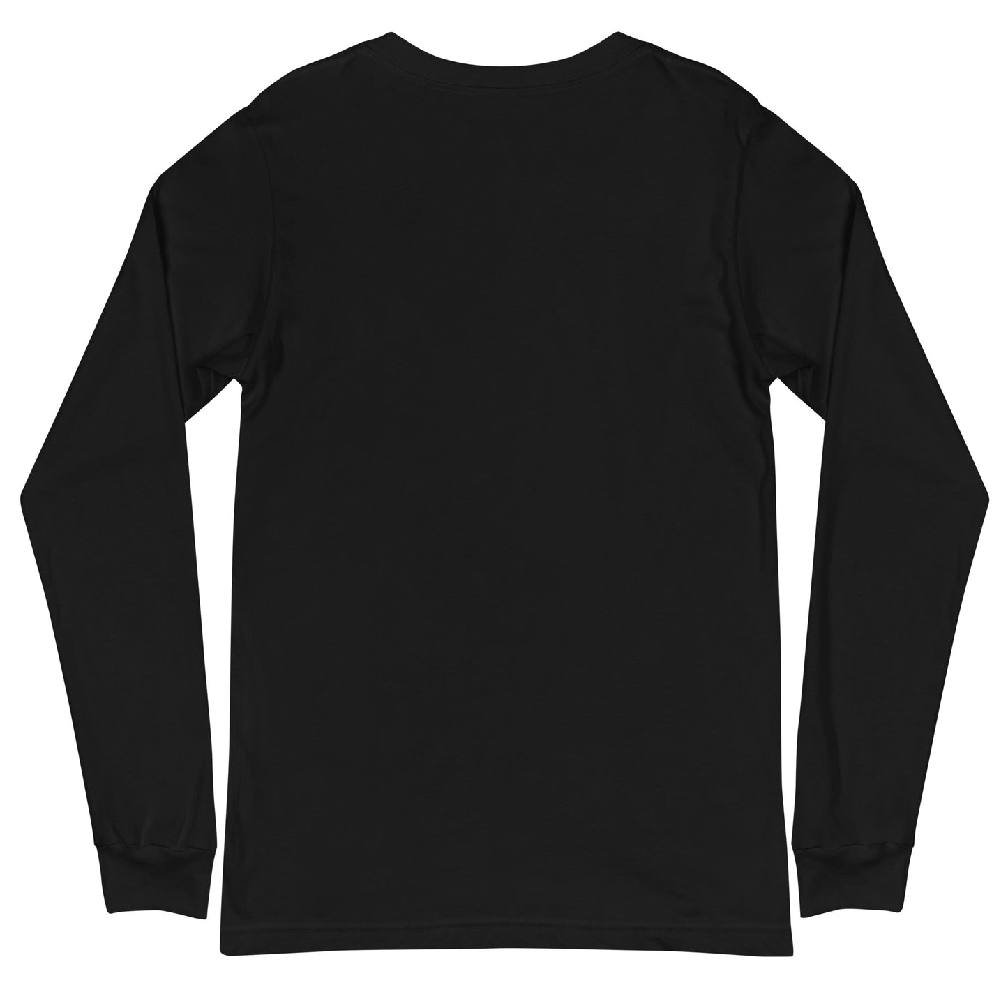 Imperial Couture Burn black unisex long sleeve tee, versatile and stylish.