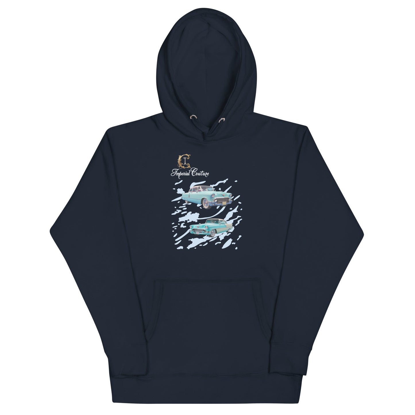 Unisex hoodie with cool design, pouch pocket, and warm hood, ideal for chilly evenings.
