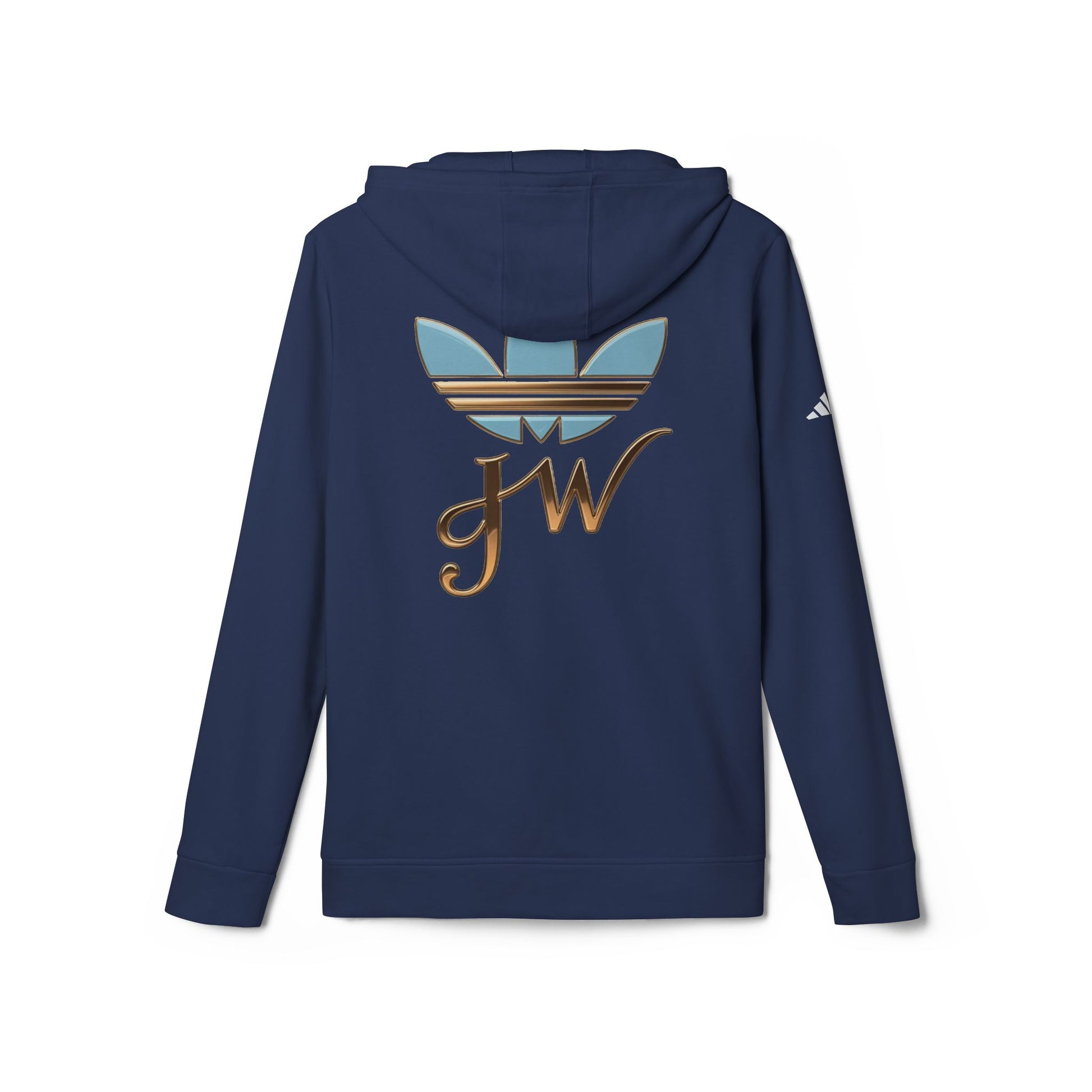 Retro Adidas Unisex Fleece Hoodie with Stylish Graphics - JW Store