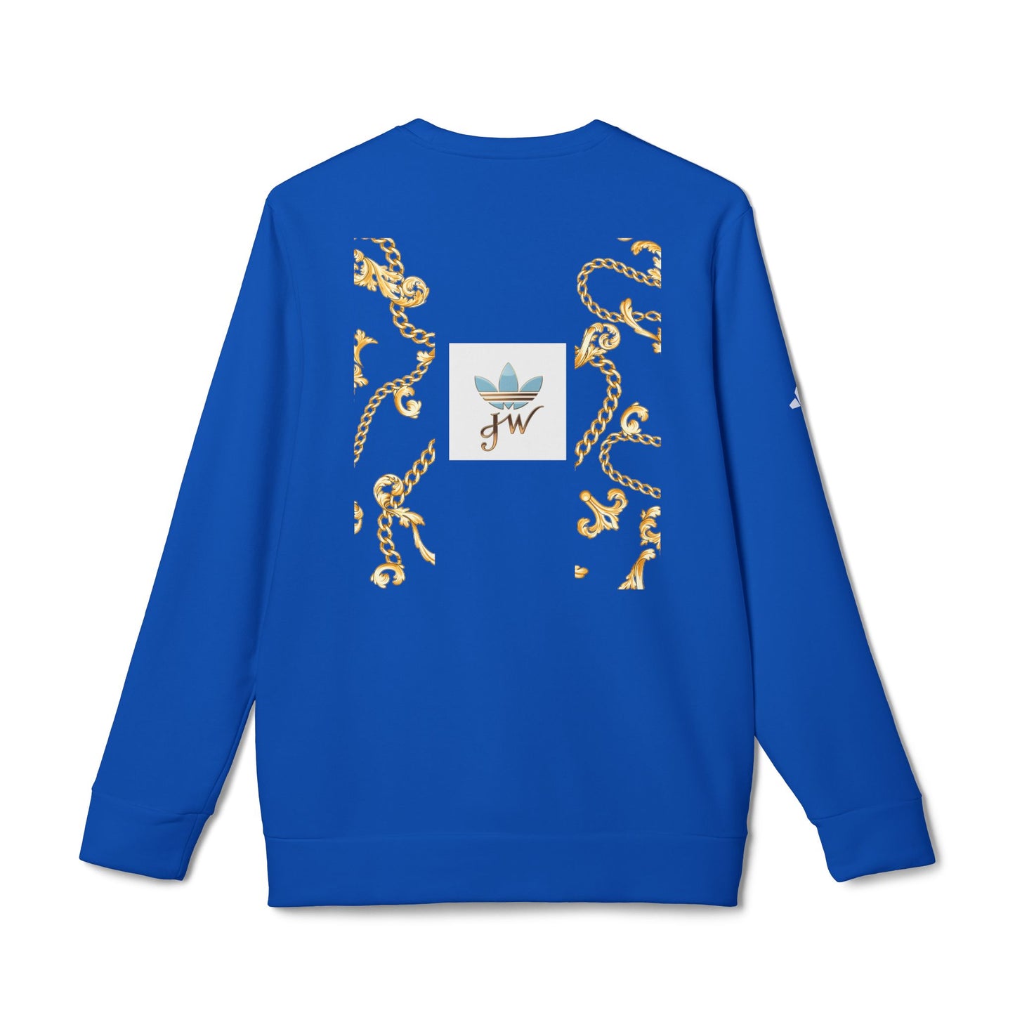 Stylish Unisex Fleece Sweatshirt with Gold Design - JW Store